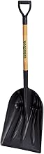 Union Tools 1681500 Poly Snow Scoop with Hardwood Handle and D-Grip, 49-Inch