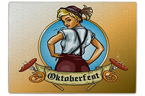 Preisvergleich Produktbild LEotiE SINCE 2004 Puzzle Urlaub Reisebüro Oktoberfest Bedruckt 120 Teile