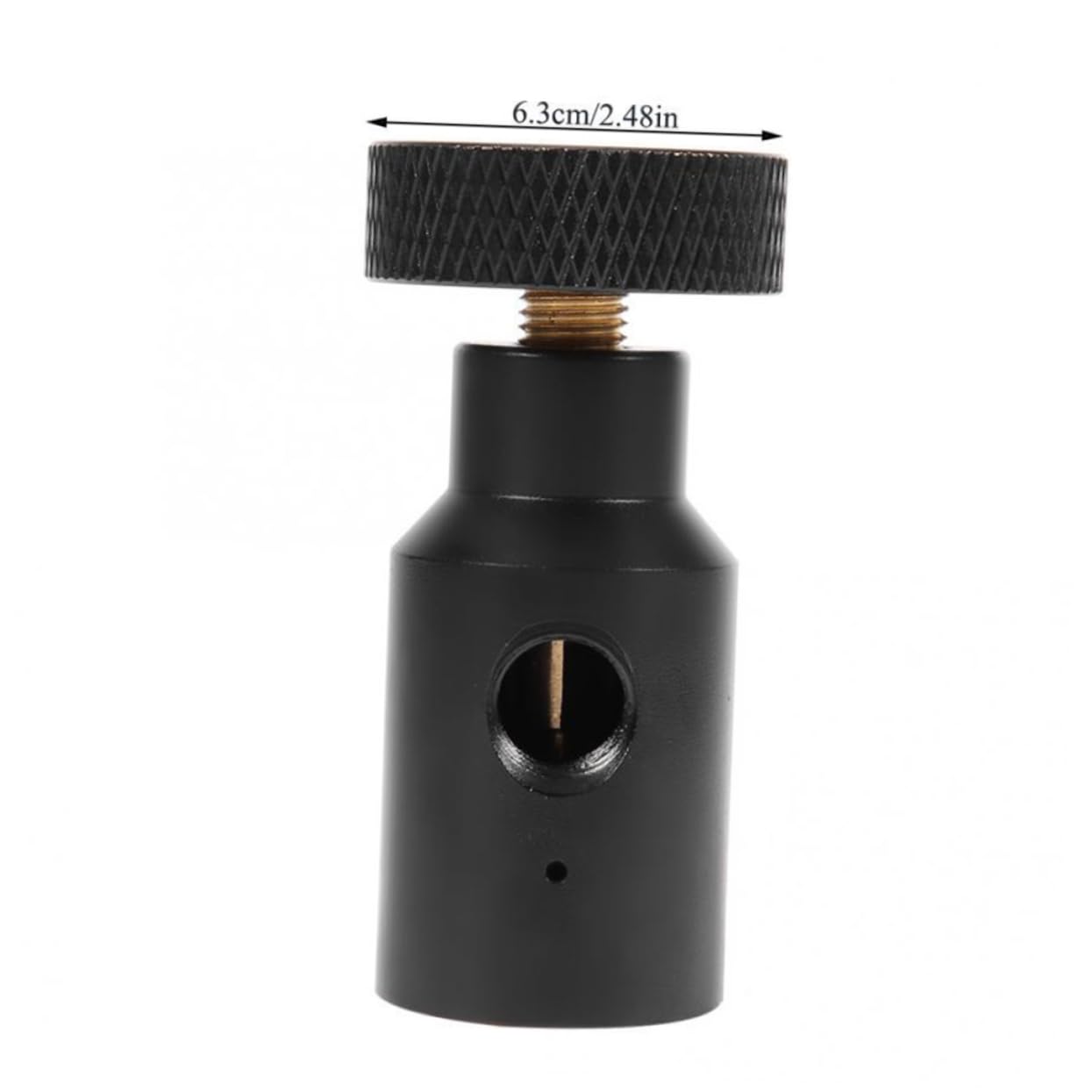 COLLBATH 1pc Connector Adapter Household Soda Bottle Connector Black