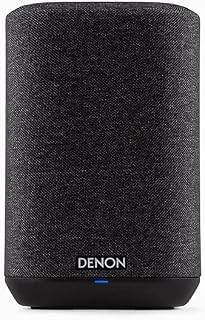 Denon Home 150 Wireless Smart Speaker: HEOS Multi-Room, Alexa Built-in, Bluetooth, AirPlay 2, Hi-Res Audio - Compact Black