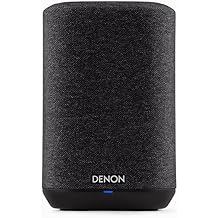 Denon Home 150 Wireless Smart Speaker &ndash; Compact Design, Wi-Fi &amp; Bluetooth, HEOS Built-in, Alexa Built-in, Siri &amp; AirPlay 2, Spotify Connect, Multi-Room Support, Black