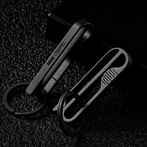 KeyUnity KA17 Titanium D Ring Key Shackle, U Shape Curacao