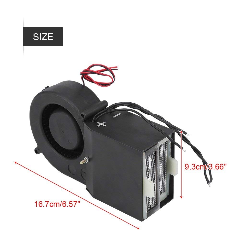VGEBY 2-in-1 Car Portable Heater Defroster 12V Dual PTC Heizung Kühlung Windschutzscheibe Heizung Fan
