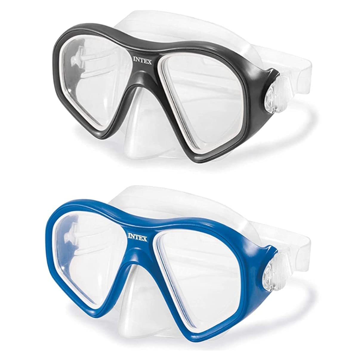 Intex 55977 Reef Rider Mask, Blue Or Black, 12.4 x 10.5 x 22.2 cm - Image 3