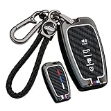 トヨタ用 キーケース キーホルダー 合金+シリコン キーカバー 蛍光効果 3色設計 カムリ プリウス50系 カローラスポーツ カローラクロス クラウン RAV4 ランドクルーザー プラド ミライ 4Runner等に適用 アクセサリー タイプD タイプ2 ブラック