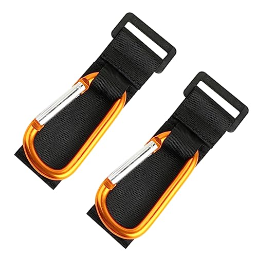 HANABASS 2pcs Non Slip Stroller Hooks Durable Clips for Shopping Bags Diaper Bags and Accessories Lightweight Organizer for Parents The Go