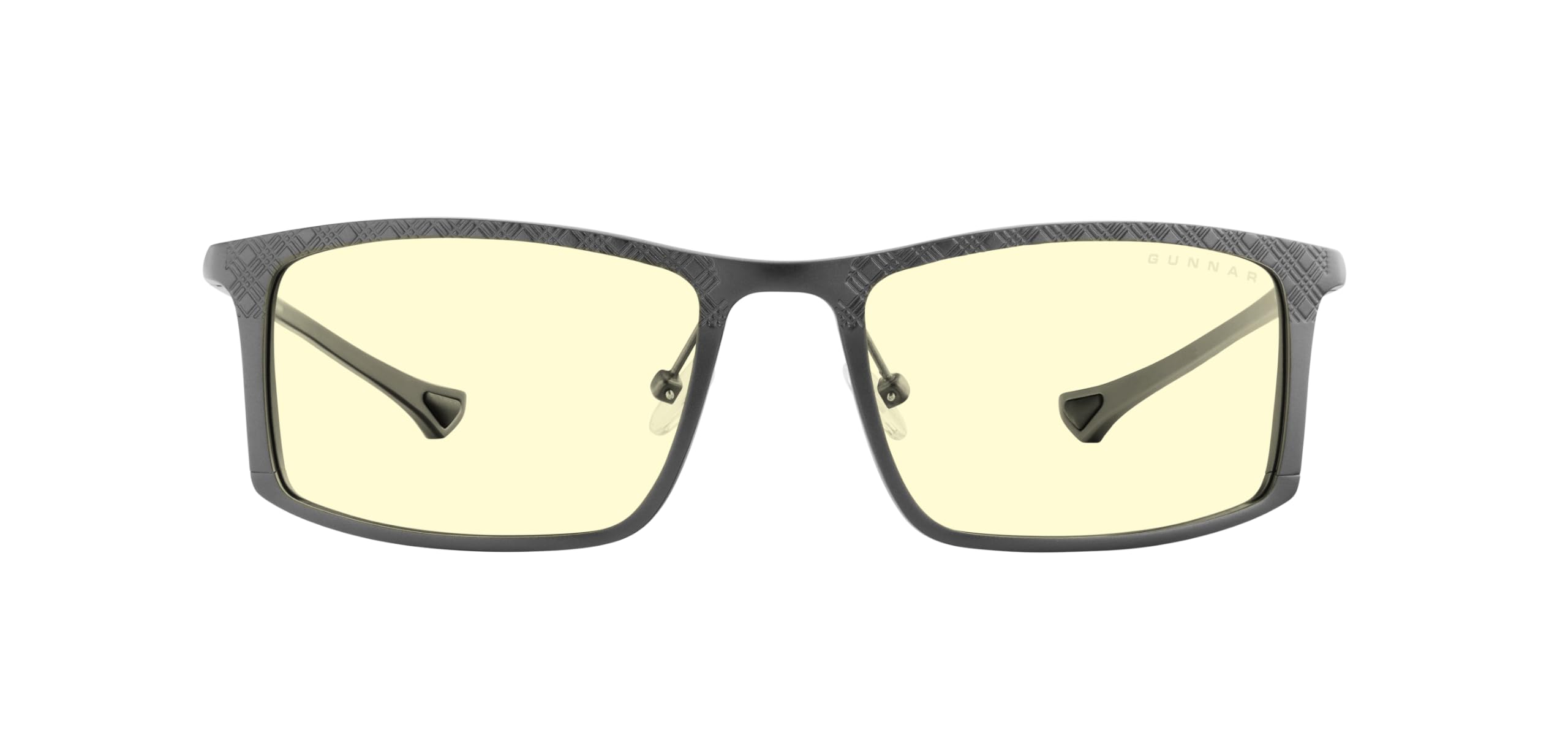 Gunnar Blaulichtfilter-Brille - Plaid - Onyx/Graphit - Amber