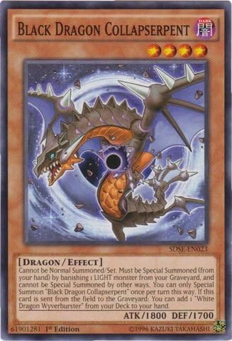 Yu-Gi-Oh! - Black Dragon Collapserpent (SDSE-EN023) - Estructura de la cubierta Synchron Extreme - 1 Edición - Común