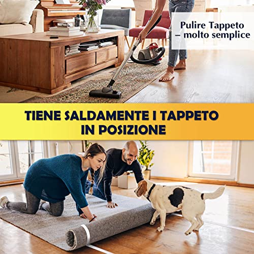 Fesoar Nastro Adesivo 8M,Strisce Laccio Adesivo [8...