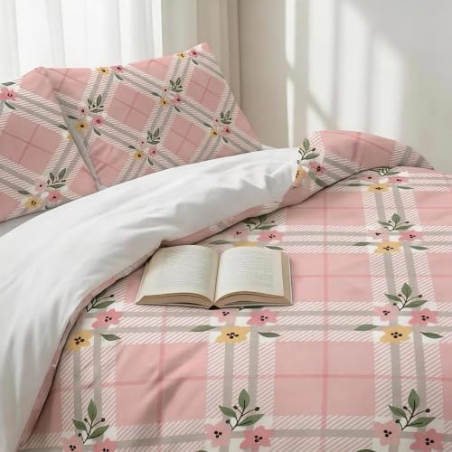 Housse de couette 90x190 sans repassage parure lit microfibre 3D - 4