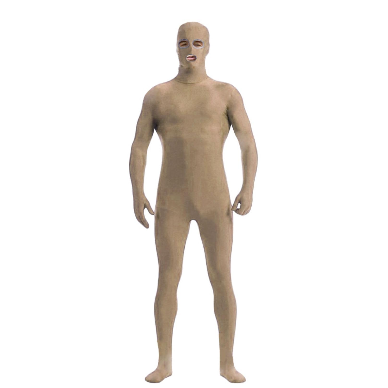 Aniler Spandex Zentai Bodysuit - Metallic Gold Full Body Costume For Halloween & Cosplay