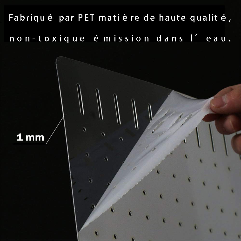 divisori per vasche divisori per acquari per coltivazione mista in PET/PETP Fish Tank Divider