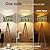 QFHOMTEOL Wood Tripod Floor Lamp Wild Lupins Arrowtown New Zealand Modern Standing Lamp Linen Lampshade Dimmable Tall Lamp Mid Century Floor Lamp for Living Room Bedroom