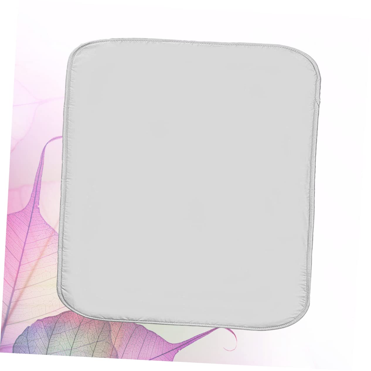 Tappetino da Stiro Pieghevole Bianco 70x80 Cm in Cotone | Uso Domestico su Superfici Piane, Resistente al Calore e Non Infiammabile, 1 Pezzo