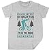 Wigoro Navidad - Montaña Bicicleta Feo Navidad Niños Unisexo Chicos Chicas Gris Camiseta Kids Unisex T-Shirt
