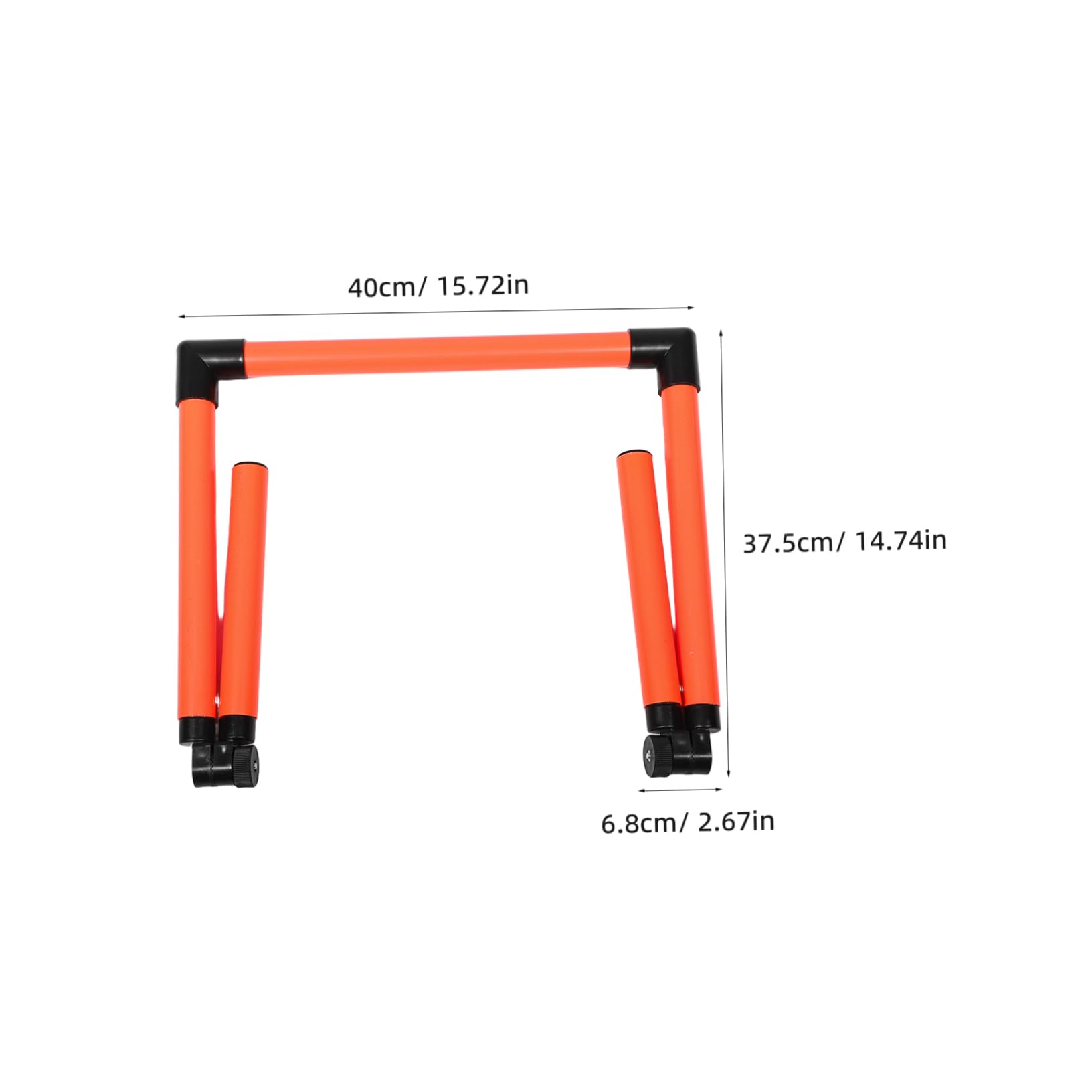 SUPVOX Vallas De Agilidad Ajustables para Entrenamiento Valla De Baloncesto Béisbol Material PVC y Salto