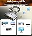 SWITCHFLUX USB C to 3 × HDMI Adapter |4K60Hz HDMI Splitter Extended Display 1 in 3 Out MST Hub with 100W PD for Multiple Monitors Converter Compatible with Laptop,PC,USB-C Graphics Card