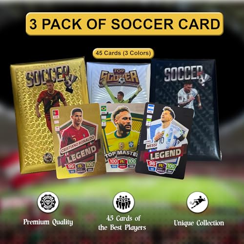 Generic 3SCP/GBS Soccer Trading Cards 2024-25 Packs - 45 Collectible Football Cards thumb #1