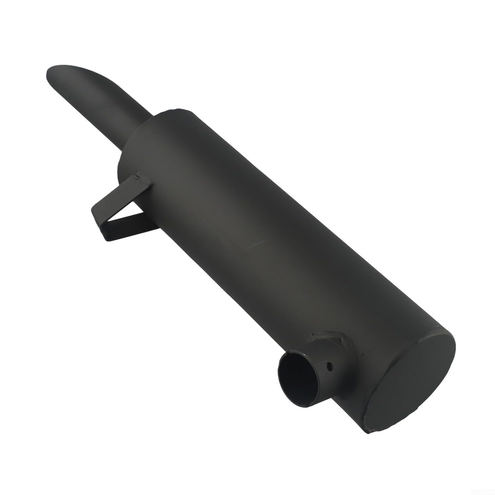 HpLive Silenciador 105-296 compatible con para tractores de jardín CADET K241 K301 K321 Reemplazo para 393840-R91 Metal robusto Silencioso Tubo de escape fácil montaje negro