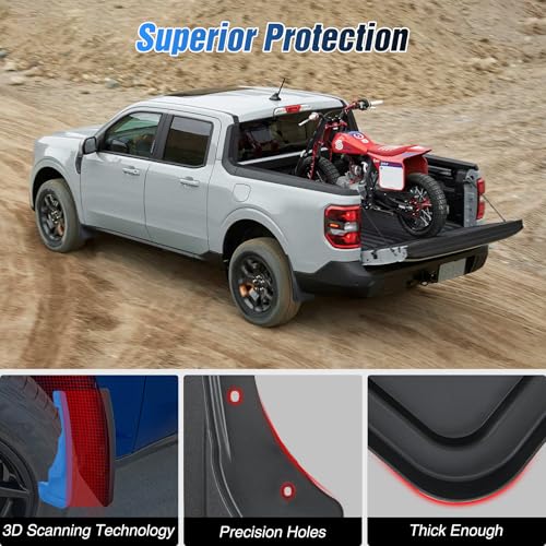 Image of Nilight Mud Flaps Splash Guards for Ford Maverick 2022 2023 2024 2025 2026