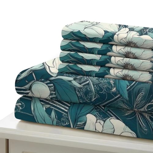 Housse de couette sans repassage entretien facile fermeture éclair 3D