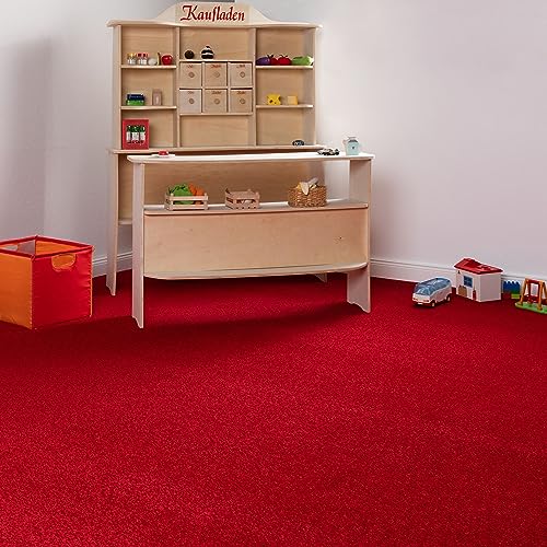 Steffensmeier Teppichboden Cambridge Young Meterware | Auslegware für Kinderzimmer Wohnzimmer...
