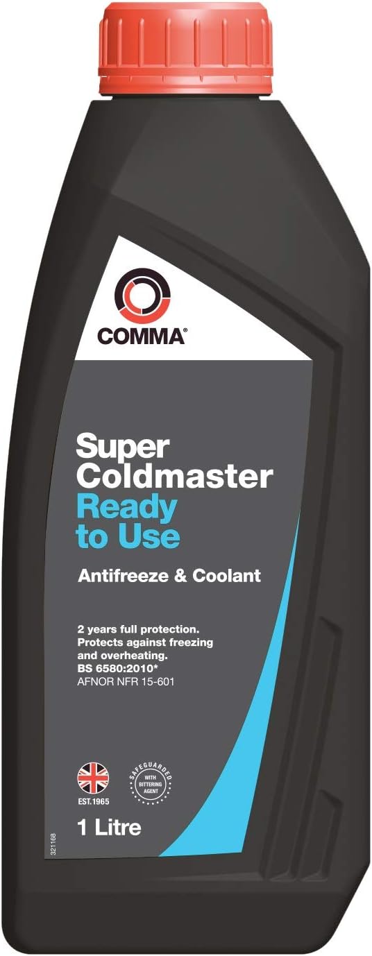 Comma SCC1L 1L Super Coldmaster Ready to Use Antifreeze and Coolant