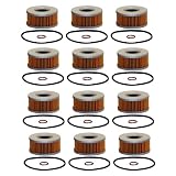 Wix Engine Oil Filter Set Cartridge Lube Metal Canister 12 Pieces For Yamaha DT400
