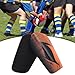 2X Shin Guards Athletic Calf Protector Gear Comfortable Small Sports Leg Protection Football Training Shin Guards Boys Kids, Orange