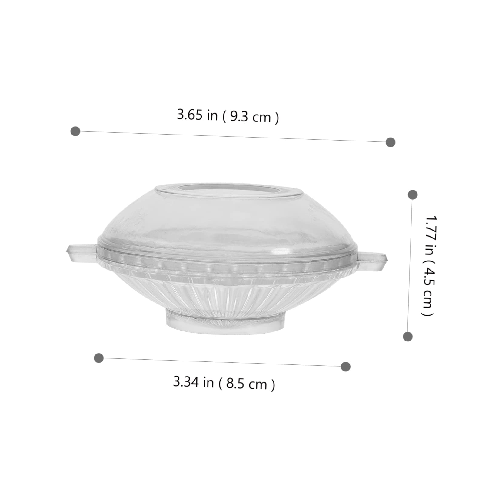 EXCEART 2 Pz Stampo Per Candele Galleggianti Per Candele a Colonna Stampo Epossidico Cilindro a Disco Candele Di Cera D'api Per Cera Fatto a Mano 3d Plastica