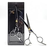 Tesoura Profissional Cabeleireiro, Tesoura Cabelo Fio Laser Profissional 6,5, para Barbeiro Cortar