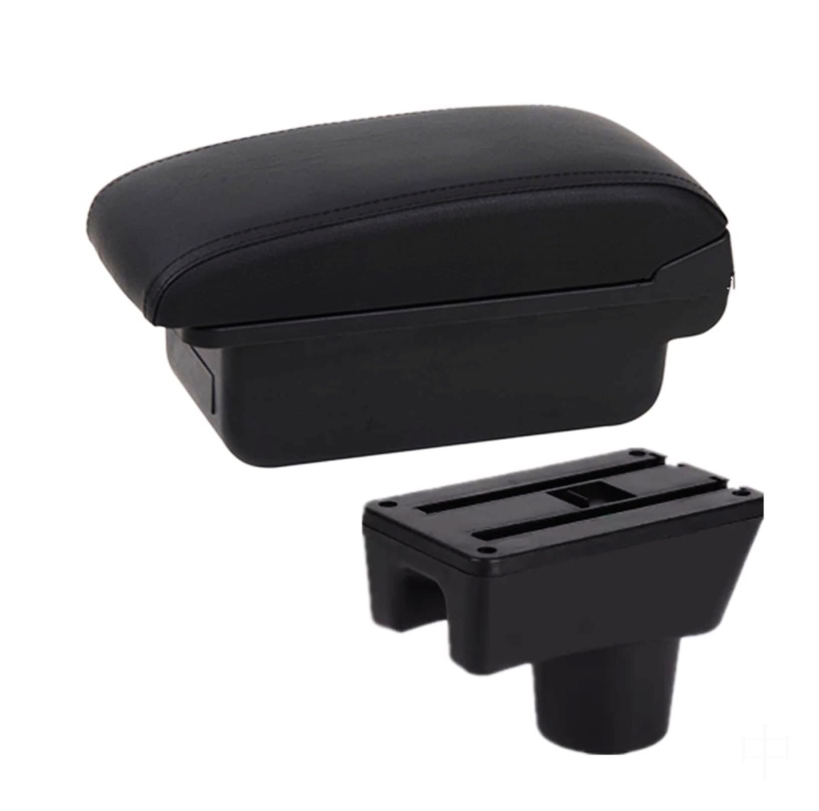 GTDTKGANAK Storage Box For Mitsubishi For Mirage 2012-2023 Center Console Armrest Storage For Box with USB Charging Retrofit(A2 No Usb)