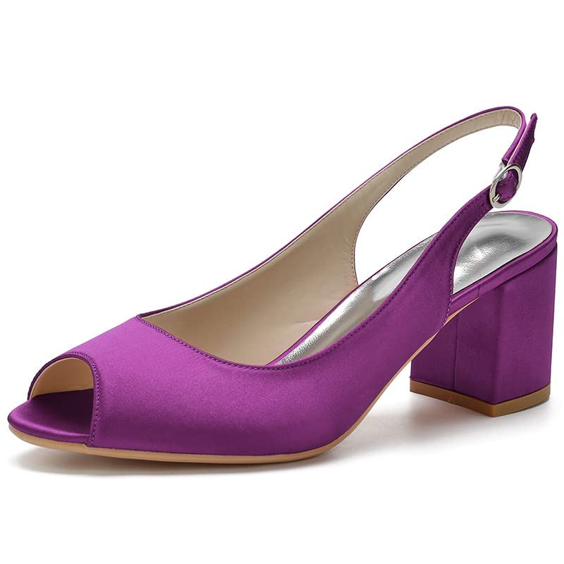 Sandales dos nu violettes : oubliez le mal de pieds en mariage