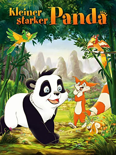 Kleiner starker Panda