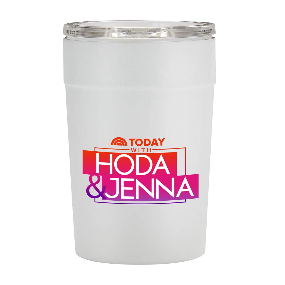 Amazon.com | TODAY with Hoda & Jenna Tumbler - Officially Licensed:  Tumblers & Water Glasses