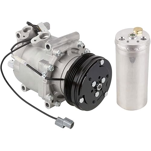 AC Compressor w/A/C Drier For Honda CR-V CRV & Civic - BuyAutoParts 60-86287R2 NEW