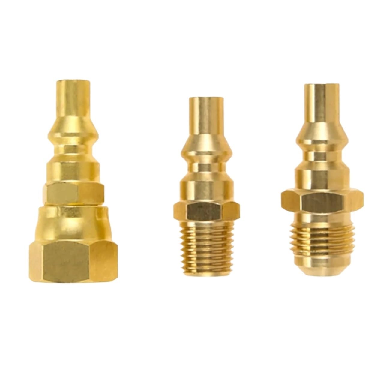 Regulador de gas tanque propano baja presión 1 lb con cierre conexión rápida 1/4 "para chimenea calentador parrilla Camper