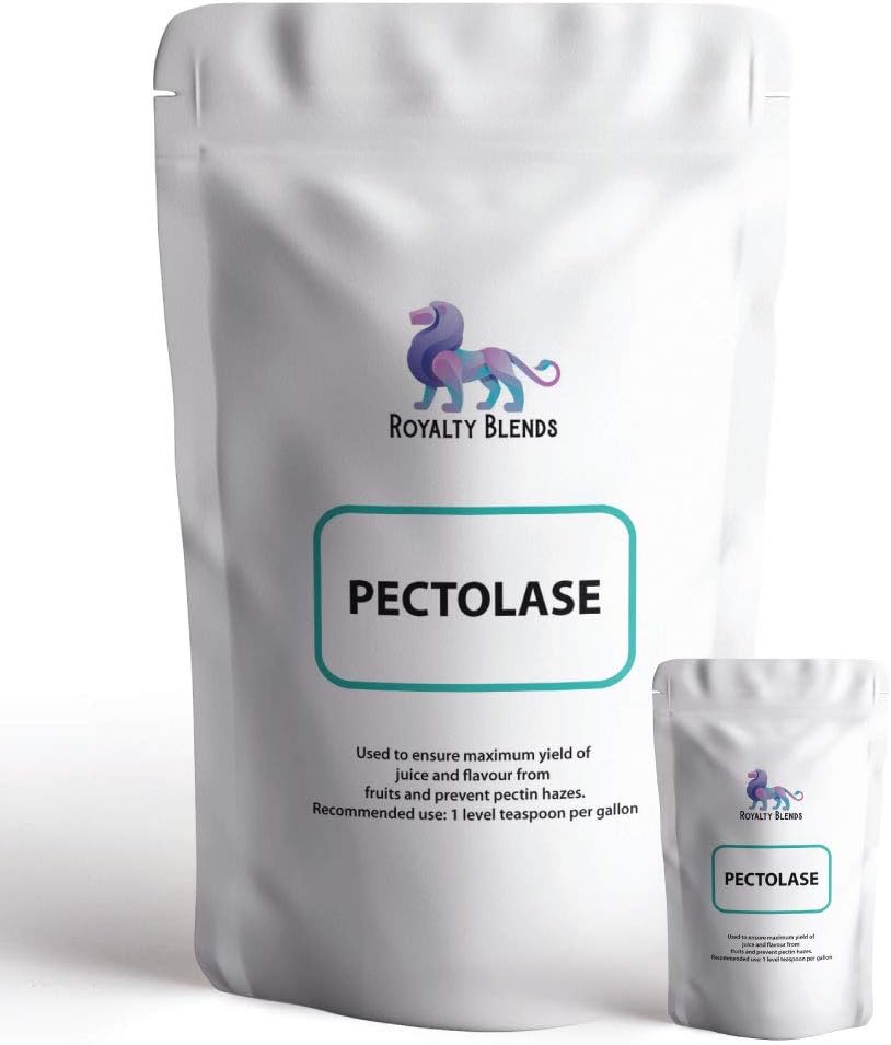 PECTOLASE for Home Brew Removes Haze & Pectin from Wines Pectic Enzyme (50g Resealable Pouch