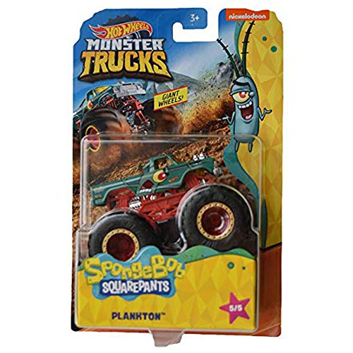 Hot Wheels Monster Trucks Bob Esponja Plancton 5/5