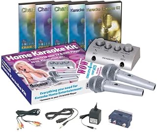 Mr Entertainer Home Karaoke Kit with 5 FREE Mr Entertainer DVD Karaoke Discs