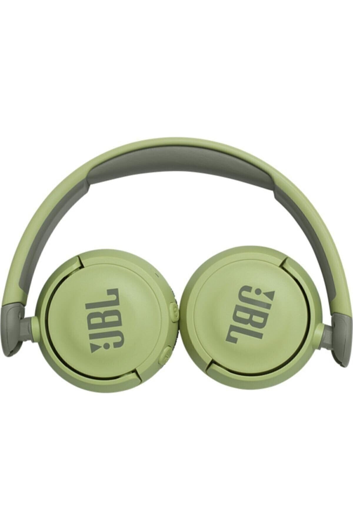 JBL JR310BT Ultra Portable Kids Wireless On-Ear Headphones with Safe Sound, Built-In Mic, 30 Hours Battery, Soft Padded Headband and Ear Cushion - Green, JBLJR310BTGRN, One size