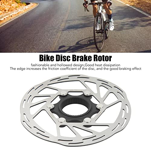 VGEBY Bike Brake Rotor, 140mm Mountain Bike Center Lock Disc Rotor with 6 Stainless Steel for Cycling Mountain Bike,MTB,BMX - Image 2
