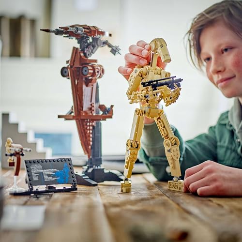 Image of LEGO Star Wars: The Phantom Menace Battle Droid with STAP Set 75428 Building Blocks Toys for 12+ Gift for Boys and Girls