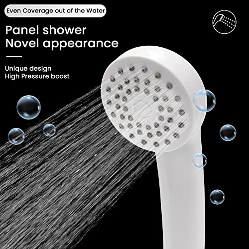 Azxjc SHOWER HEAD Simple Pressurized Shower Head, Large Water Output And Fall Resistance, Suitable For Home And Outdoor thumb #2
