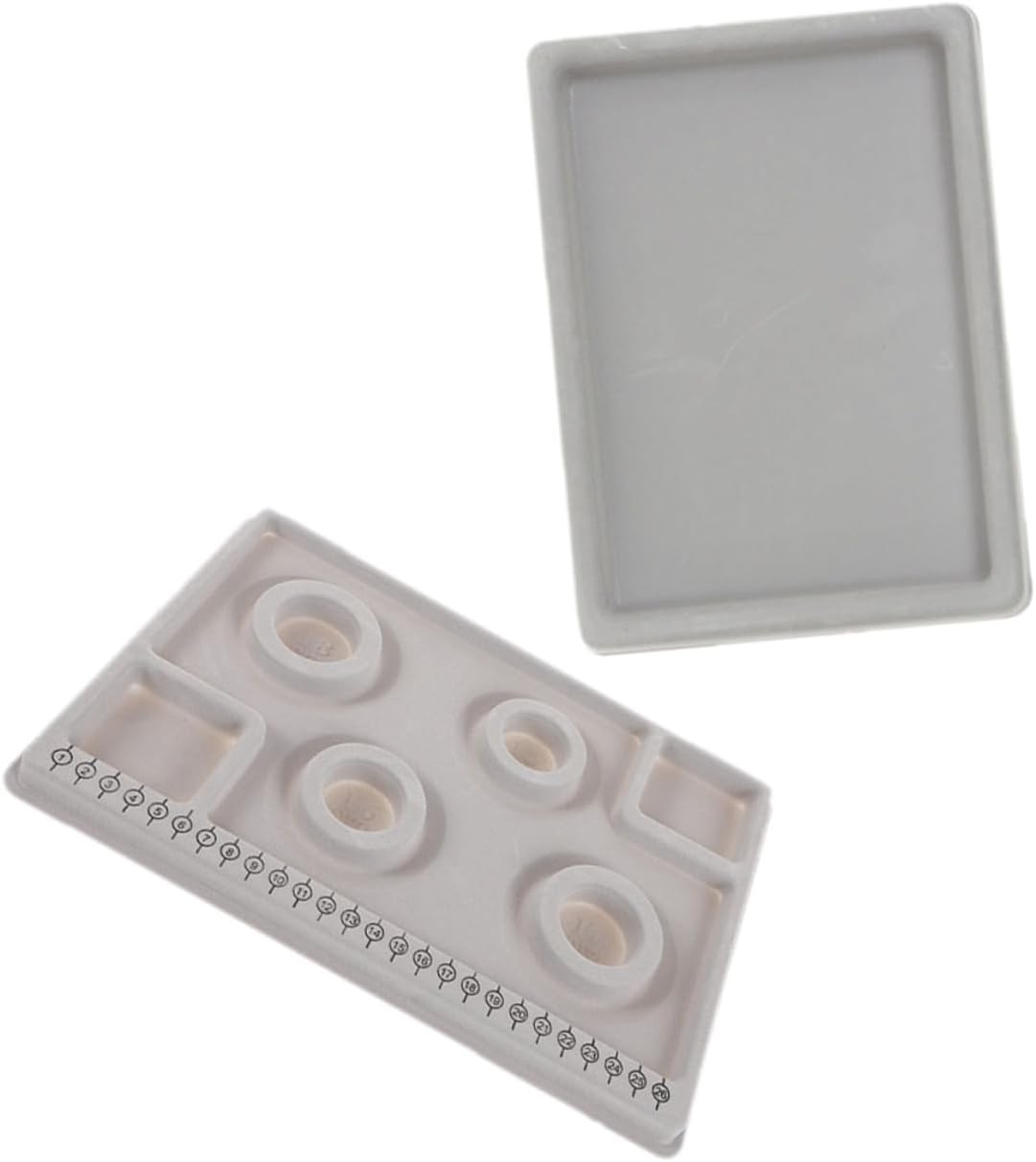 2pcs Jewelry Making Supplies Bead Mat Bracelet Measurement Board Beading Tool for DIY