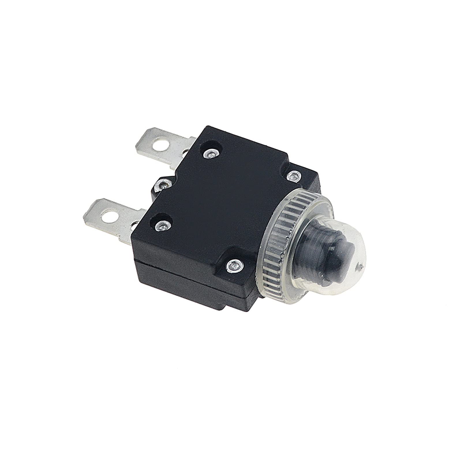 Interruttore Automatico Termico 6A-30A Con Copertura Impermeabile – Protezione Sovraccarico E Corto Circuito Per Guida DIN