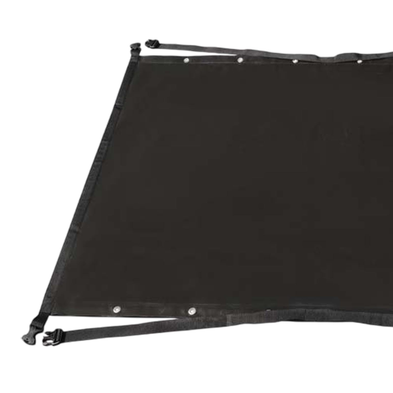 rockible Roof Rack Carrier Bag Travel Accessories Outdoor Secure Closure Versatile Universal Vehicles Waterproof Storage, Black