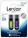 Lexar JumpDrive S57 32GB USB 3.0 Flash Drive LJDS57-32GABNL2 - 2 Pack