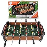 FBITE Tragbarer Tischkicker für Erwachsene und Kinder – Kompaktes Mini-Tischfußballspiel