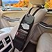 Luckybay Car Seat Side Organizer, Auto Seat Storage Hanging Bag, Phones, Drink, Stuff Holder with Mesh Pocket for Cars, SUV & Truck